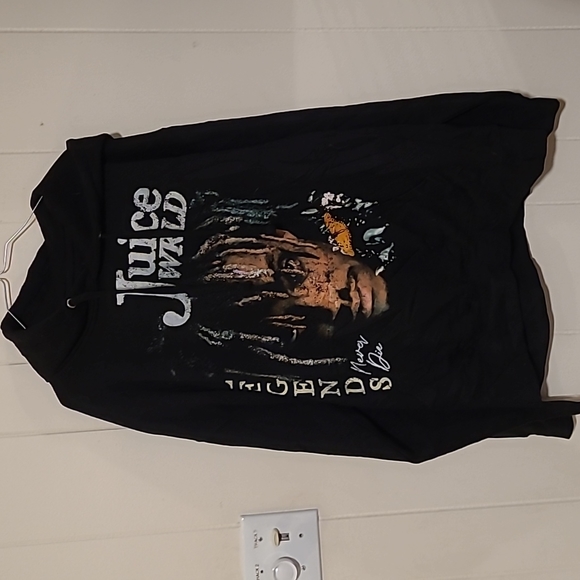 Juice Wrld Other - Juice Wrld legends never die butterfly hoodie